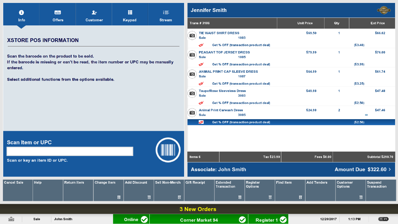 Oracle Xstore POS